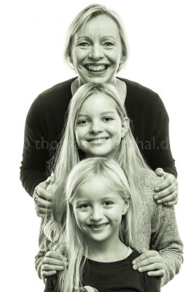 Beispiel für Familienfotos und Familienportrait
