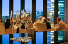 Beispiel für Hotelfotografie für das Restaurant 44 im Swissotel Berlin