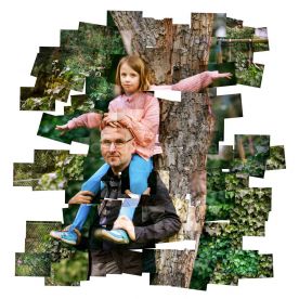Beispiel: Puzzleportrait