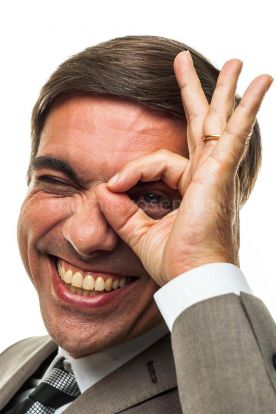 Beispielbild: Fotograf für Portrait und Mitarbeiterfotos im mobilen Studio