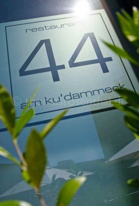 Beispiel für Hotelfotografie für das Restaurant 44 im Swissotel Berlin