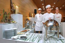 Beispiel für Hotelfotografie für das Restaurant 44 im Swissotel Berlin