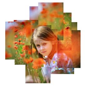 Beispiel: Puzzleportrait